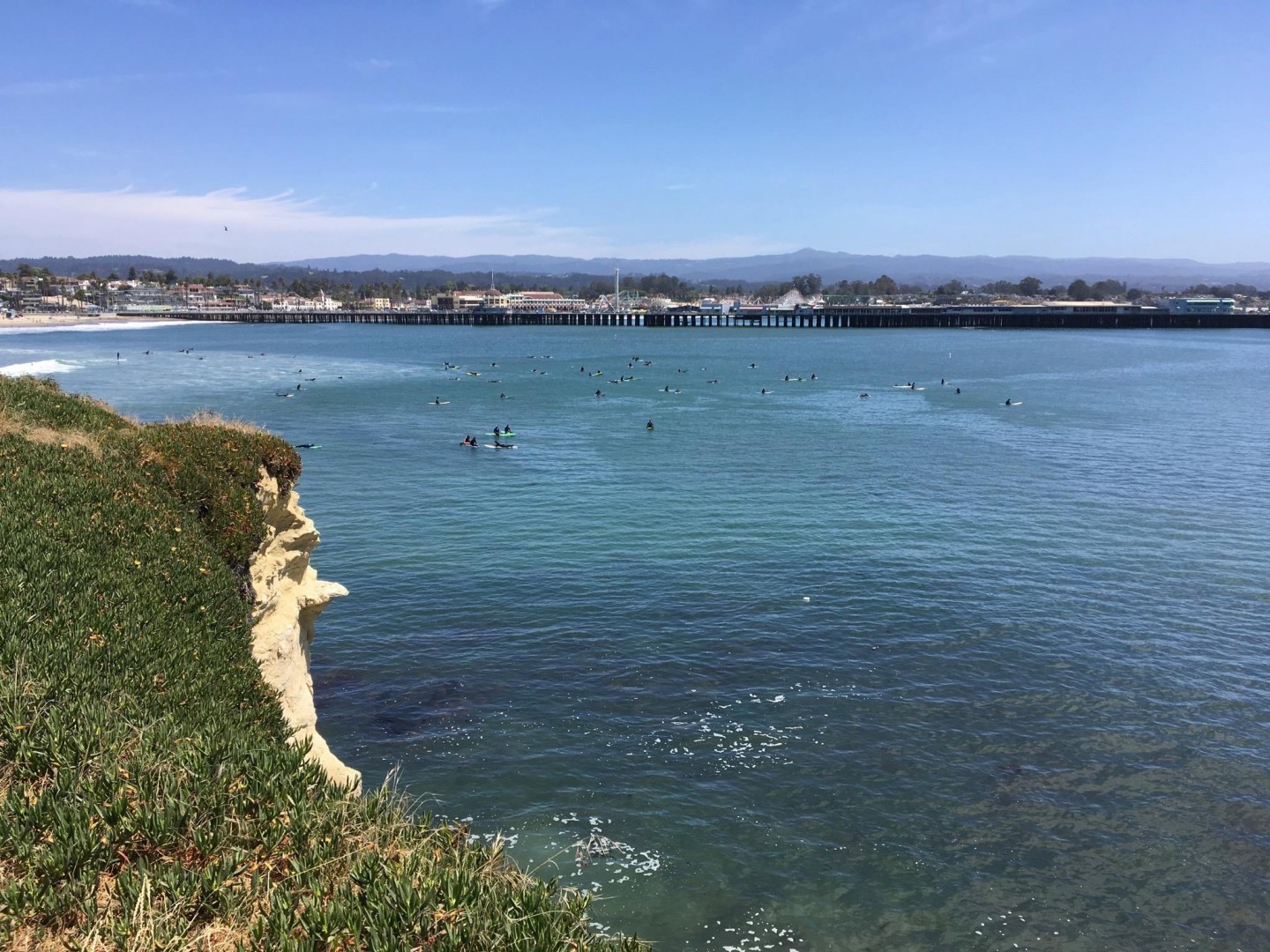 Something to be thankful for at Cowell’s Beach, Santa Cruz Surfrider