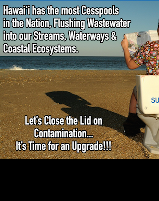 Surfrider Hawaii Helps Pass 4th Cesspool Bill!