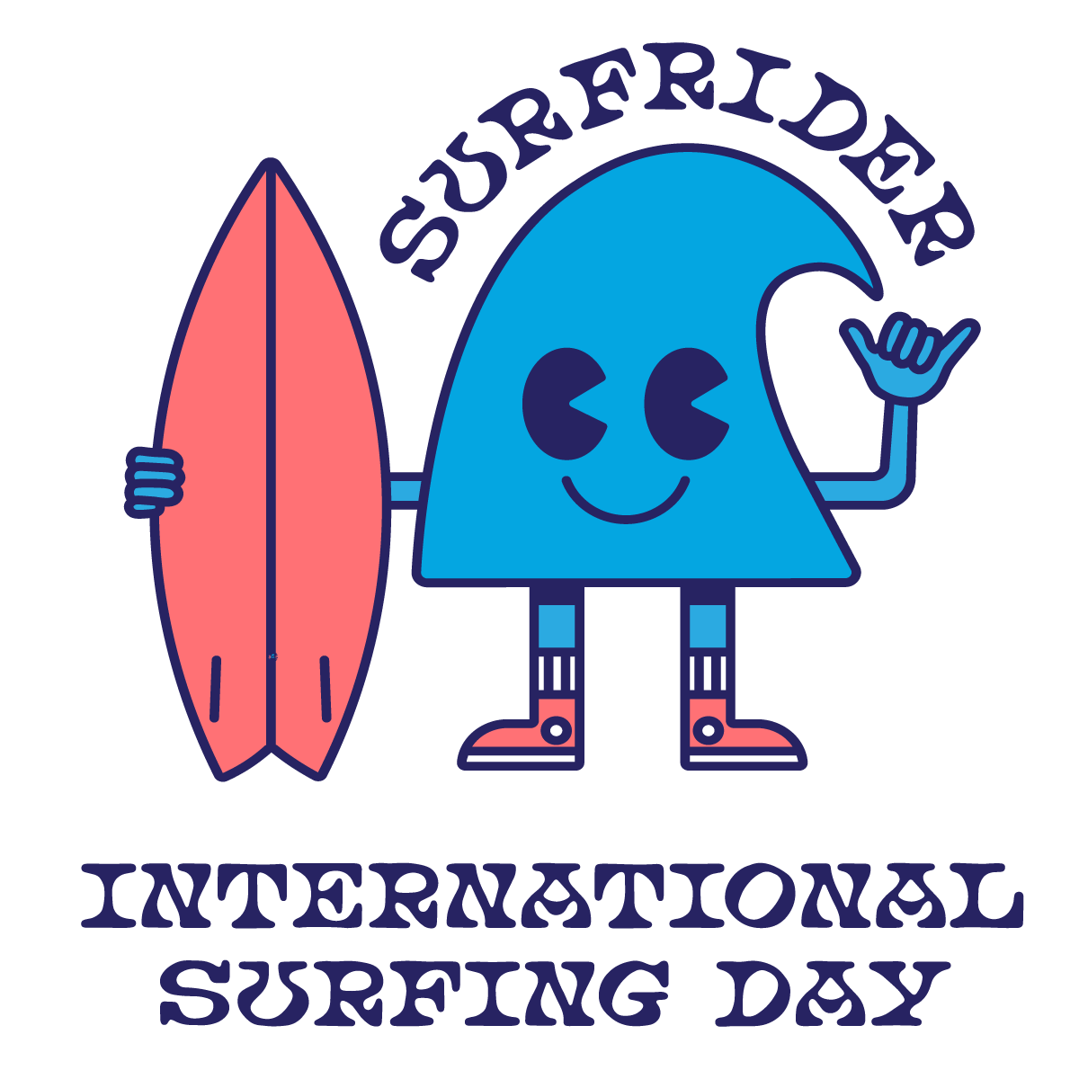 International Surfing Day 2022 official artwork