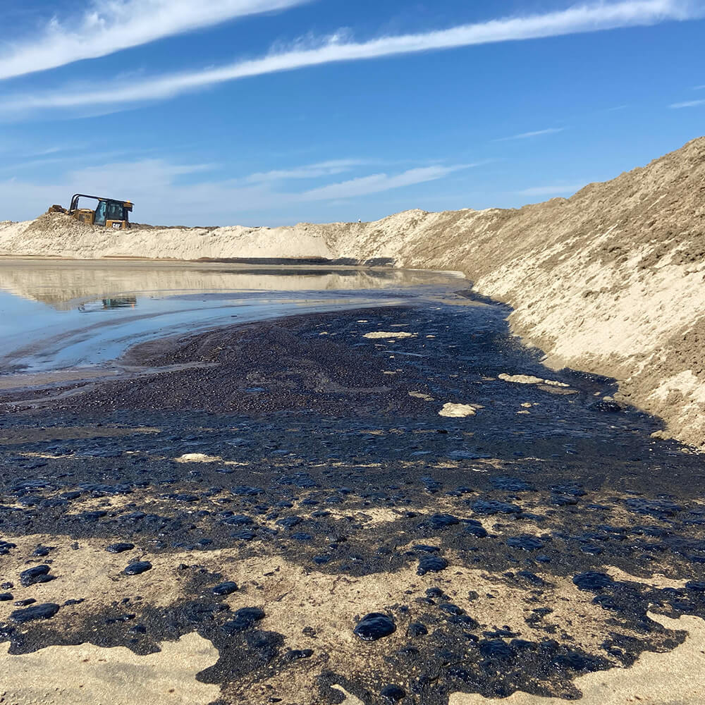 Disastrous Oil Spill on Orange County Beaches